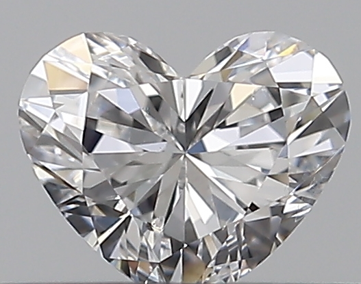 0.3 CaratD-SI2 - Cut Heart Diamond