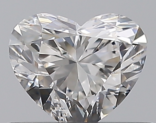 0.5 CaratF-VVS2 - Cut Heart Diamond