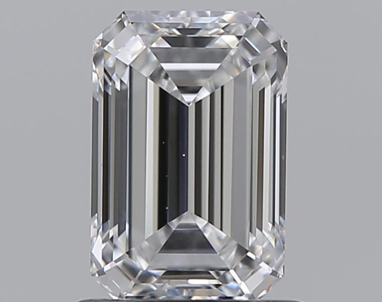 1 CaratD-VS2 - Cut Emerald Diamond