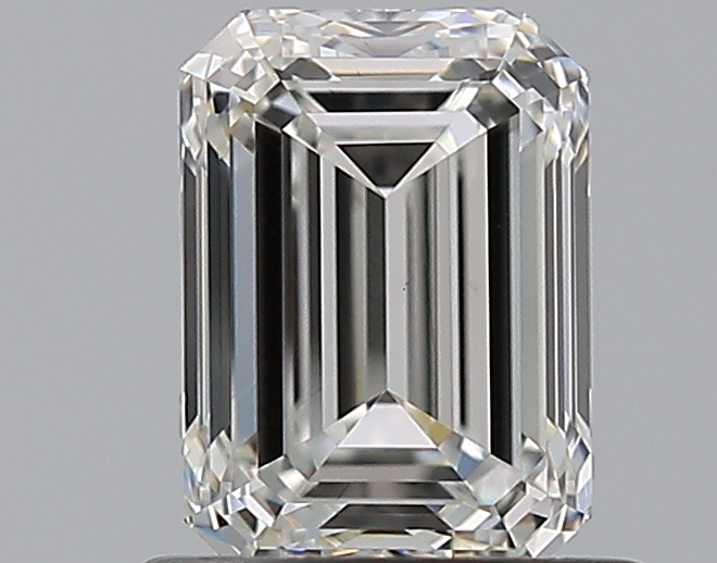 0.96 CaratH-VS1 - Cut Emerald Diamond