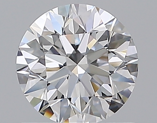 0.9 CaratD-VS2 EX Cut Round Diamond