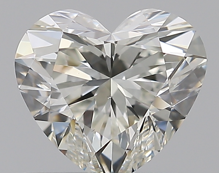 0.76 CaratJ-VS2 - Cut Heart Diamond