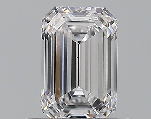 0.66 CaratD-VS1 - Cut Emerald Diamond