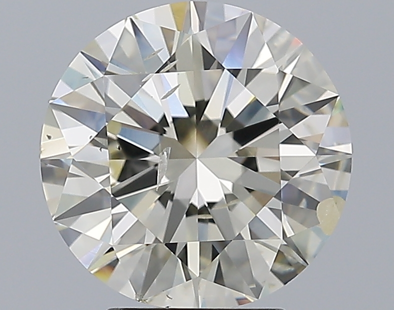 4.02 CaratI-SI2 EX Cut Round Diamond