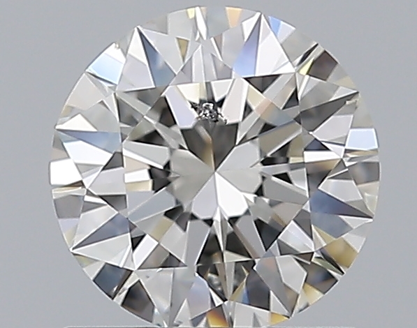 1 CaratH-SI2 EX Cut Round Diamond