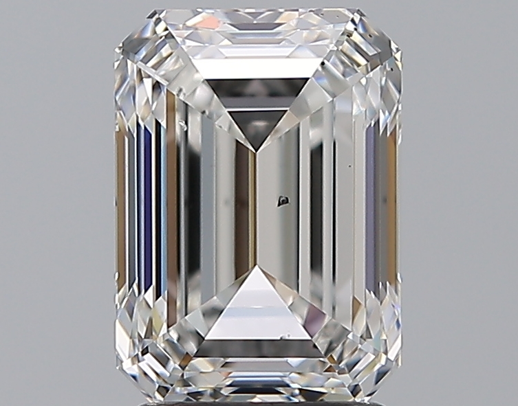 2.5 CaratF-SI1 - Cut Emerald Diamond
