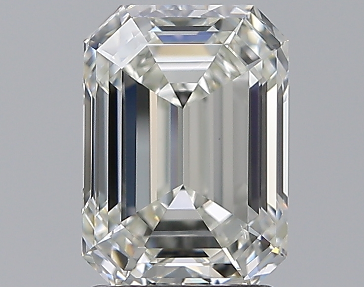 2 CaratI-VS2 - Cut Emerald Diamond