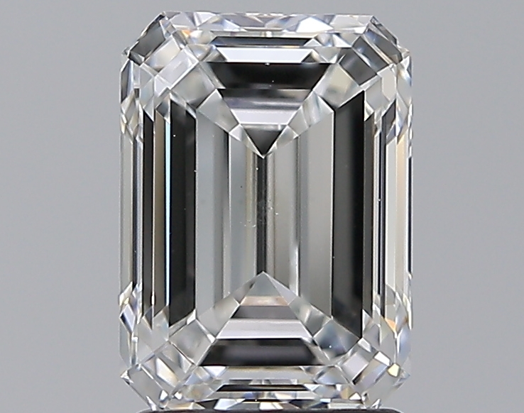 2 CaratF-SI1 - Cut Emerald Diamond