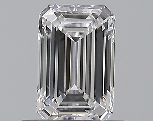 0.58 CaratD-VS1 - Cut Emerald Diamond
