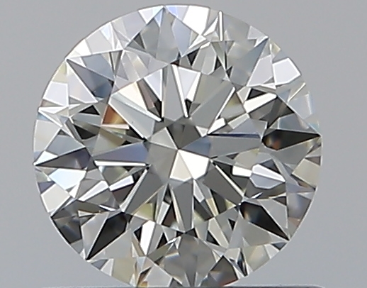 0.7 CaratJ-VVS2 EX Cut Round Diamond