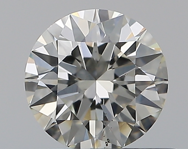 0.5 CaratK-SI1 EX Cut Round Diamond