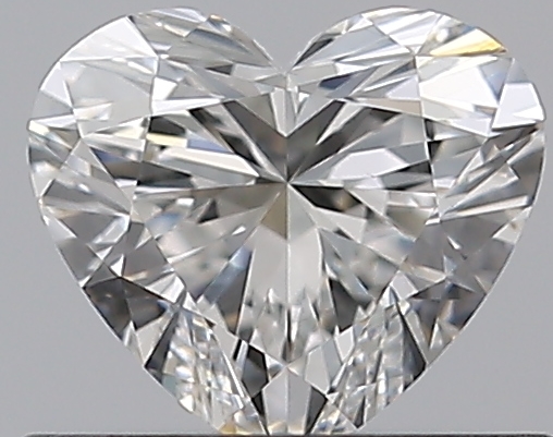 0.5 CaratF-VVS2 - Cut Heart Diamond