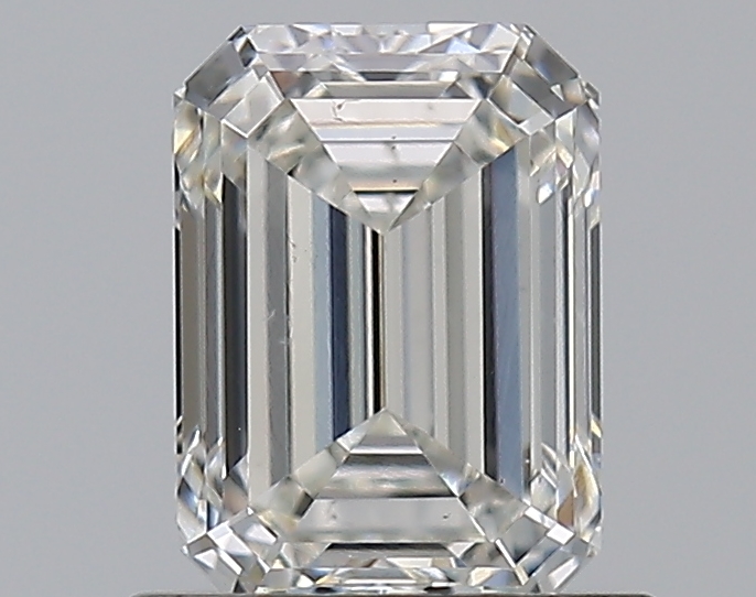 0.96 CaratH-SI1 - Cut Emerald Diamond
