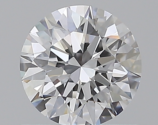 0.71 CaratD-VVS1 EX Cut Round Diamond