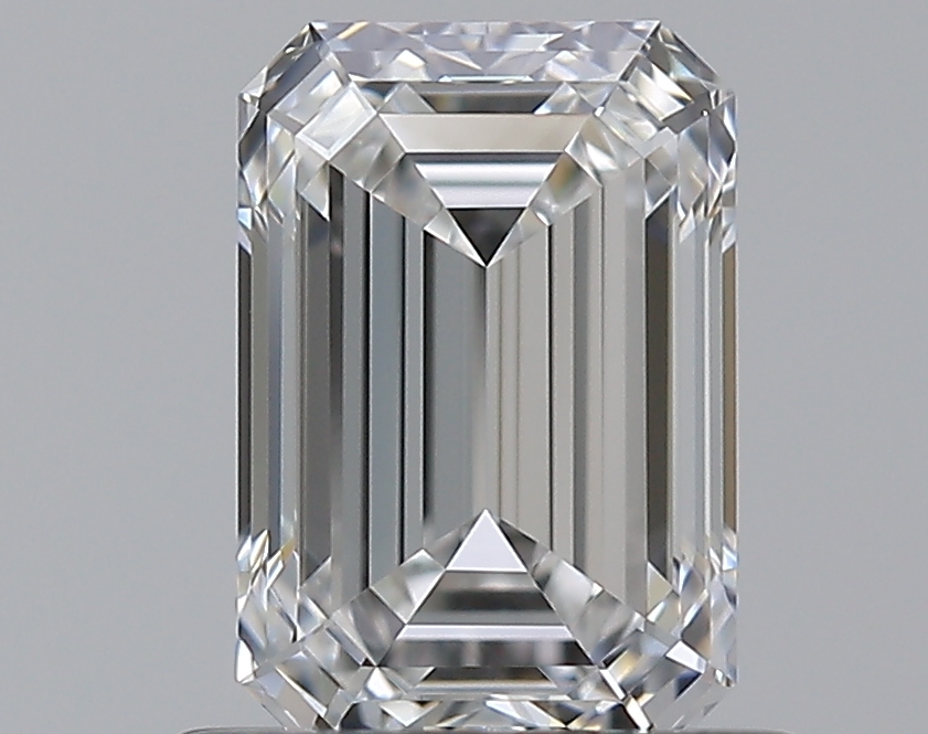 0.9 CaratE-VVS2 - Cut Emerald Diamond