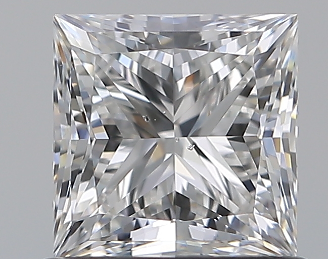 1 CaratF-SI1 - Cut Princess Diamond