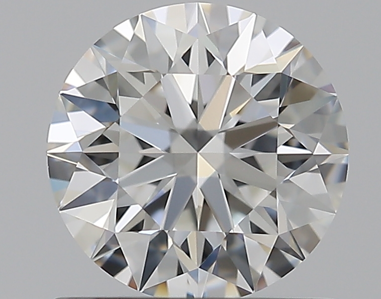 0.87 CaratF-VVS2 EX Cut Round Diamond