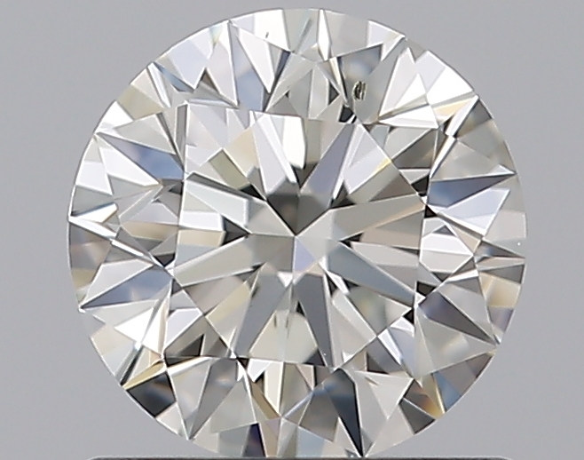 0.75 CaratJ-SI1 EX Cut Round Diamond