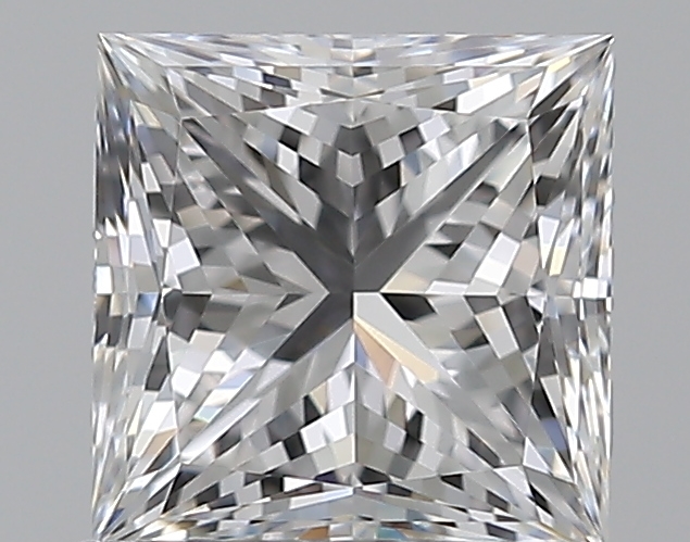 1 CaratE-VVS2 - Cut Princess Diamond