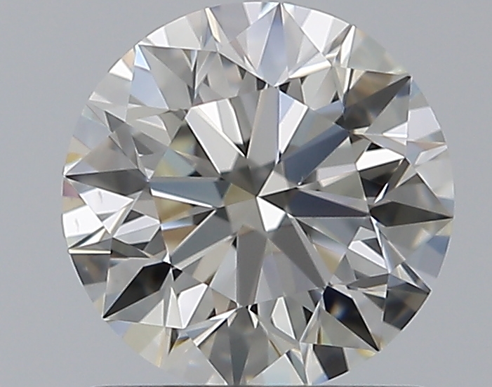 0.96 CaratI-VS2 EX Cut Round Diamond