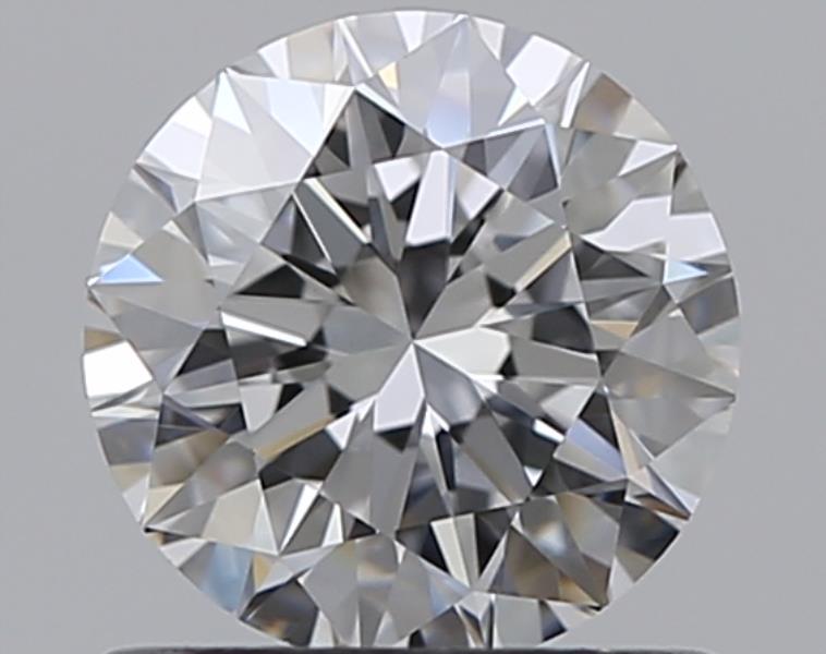 0.72 CaratD-VVS1 EX Cut Round Diamond