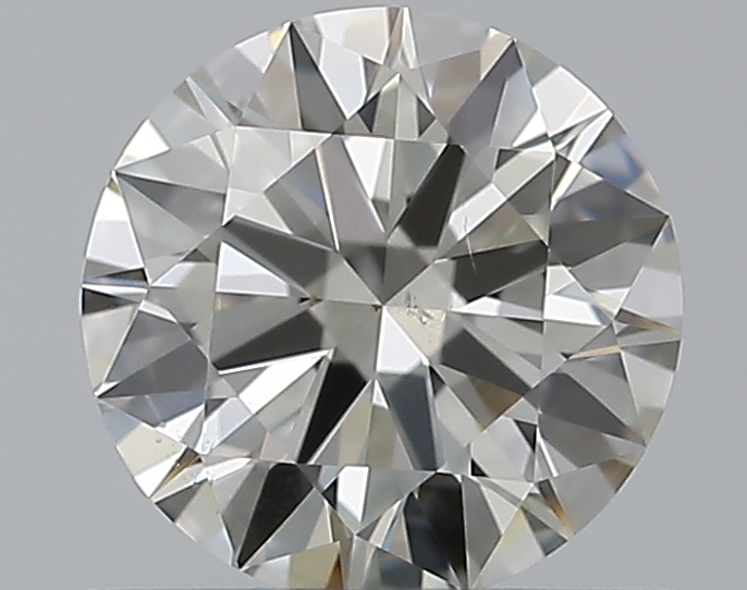0.55 CaratJ-SI1 EX Cut Round Diamond