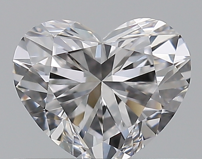 0.52 CaratD-VVS1 - Cut Heart Diamond