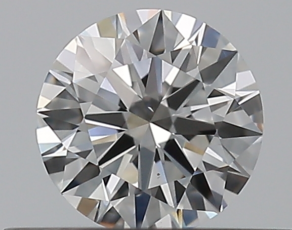 0.33 CaratF-VS2 EX Cut Round Diamond