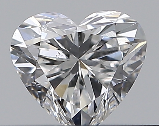 0.32 CaratF-SI2 - Cut Heart Diamond