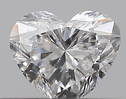 0.3 CaratD-SI2 - Cut Heart Diamond