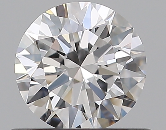 0.5 CaratD-VVS1 EX Cut Round Diamond