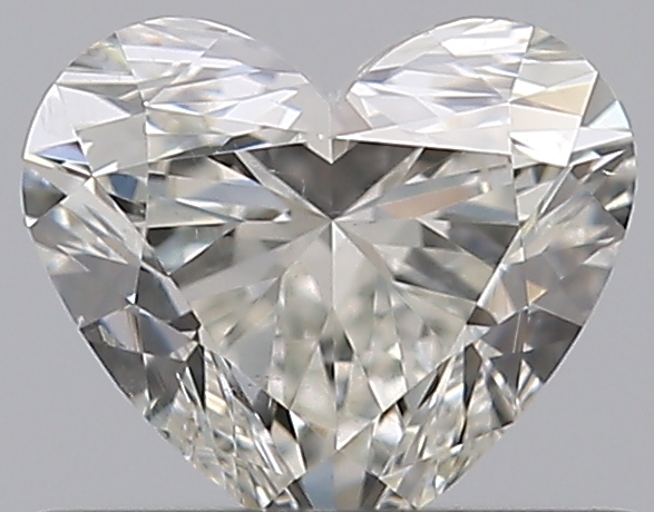 0.5 CaratJ-SI2 - Cut Heart Diamond