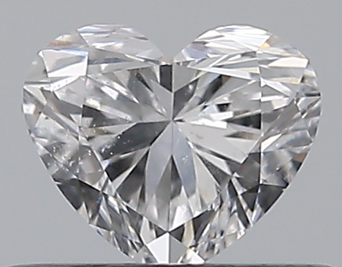 0.33 CaratD-SI2 - Cut Heart Diamond
