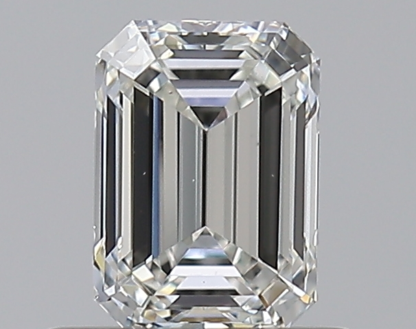 0.57 CaratH-VS2 - Cut Emerald Diamond