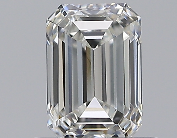 0.59 CaratH-VS1 - Cut Emerald Diamond