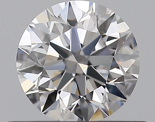 0.5 CaratD-IF EX Cut Round Diamond