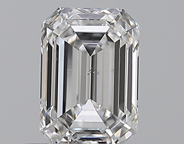 0.58 CaratE-SI1 - Cut Emerald Diamond