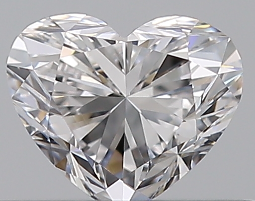 0.39 CaratD-VVS1 - Cut Heart Diamond