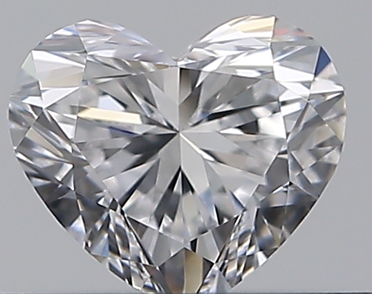0.4 CaratD-VVS2 - Cut Heart Diamond