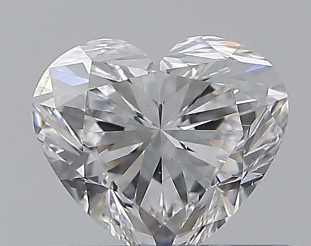 0.51 CaratD-SI1 - Cut Heart Diamond