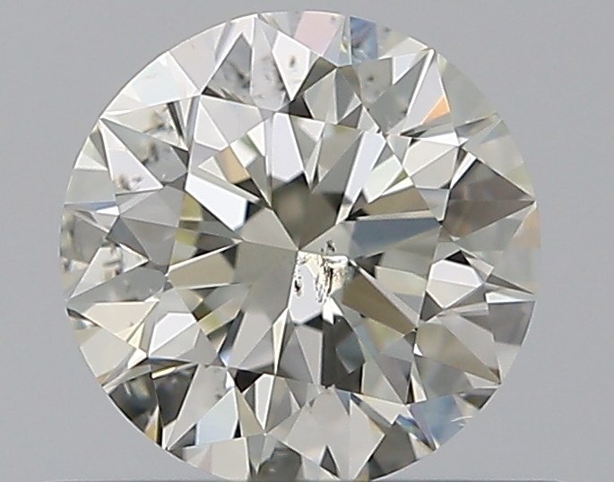 0.56 CaratL-SI2 EX Cut Round Diamond