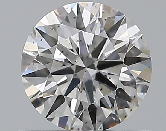 0.43 CaratH-SI2 EX Cut Round Diamond
