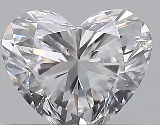0.3 CaratD-SI2 - Cut Heart Diamond