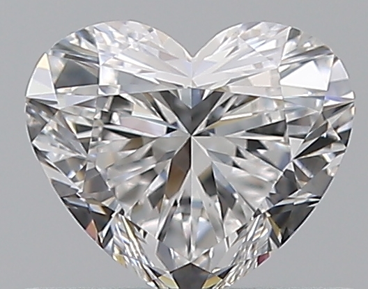 0.52 CaratD-VVS1 - Cut Heart Diamond