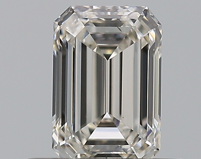 0.52 CaratJ-SI1 - Cut Emerald Diamond