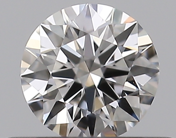 0.33 CaratD-IF EX Cut Round Diamond