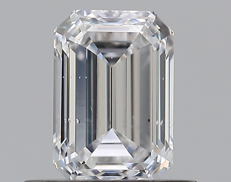 0.6 CaratD-SI1 - Cut Emerald Diamond