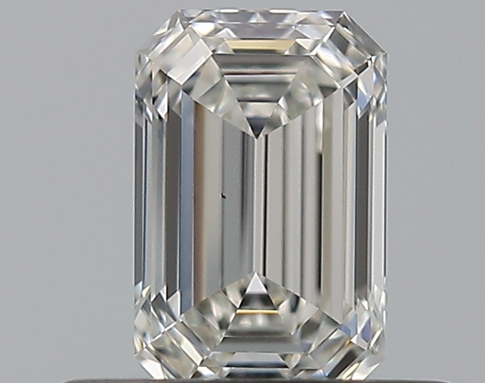0.47 CaratH-VS2 - Cut Emerald Diamond