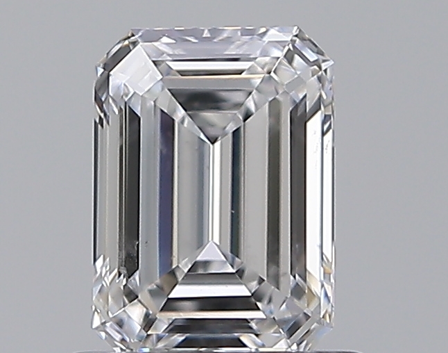 0.65 CaratD-SI1 - Cut Emerald Diamond