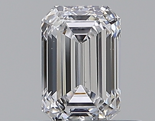 0.46 CaratD-VS1 - Cut Emerald Diamond